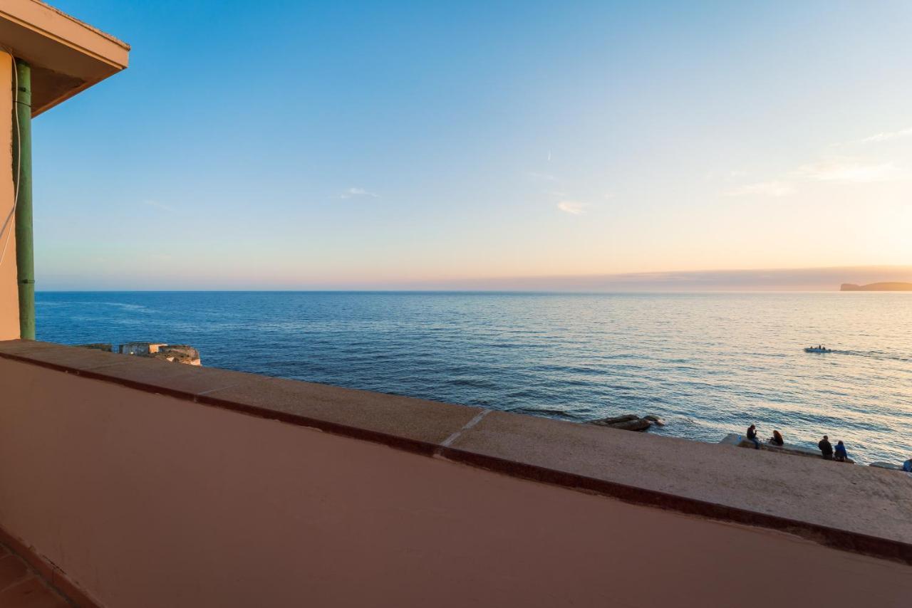 Sea Front Terrace Marco Polo Apartment Alghero Exterior photo